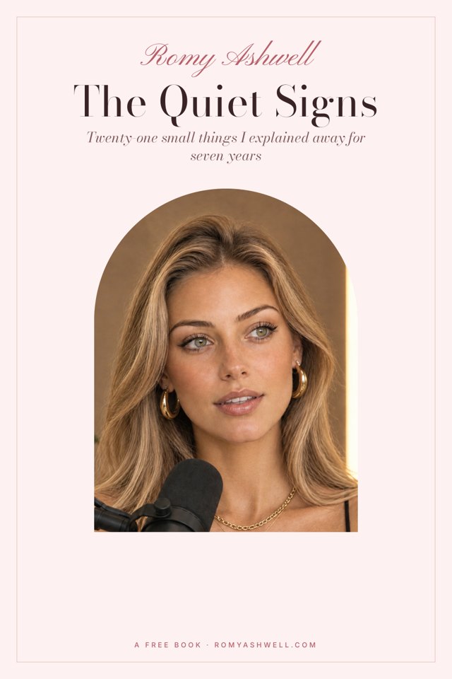 The Quiet Signs, a free book by Romy Ashwell